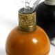 Pair of beautiful small Mid Century Modern tripod wooden table lamps