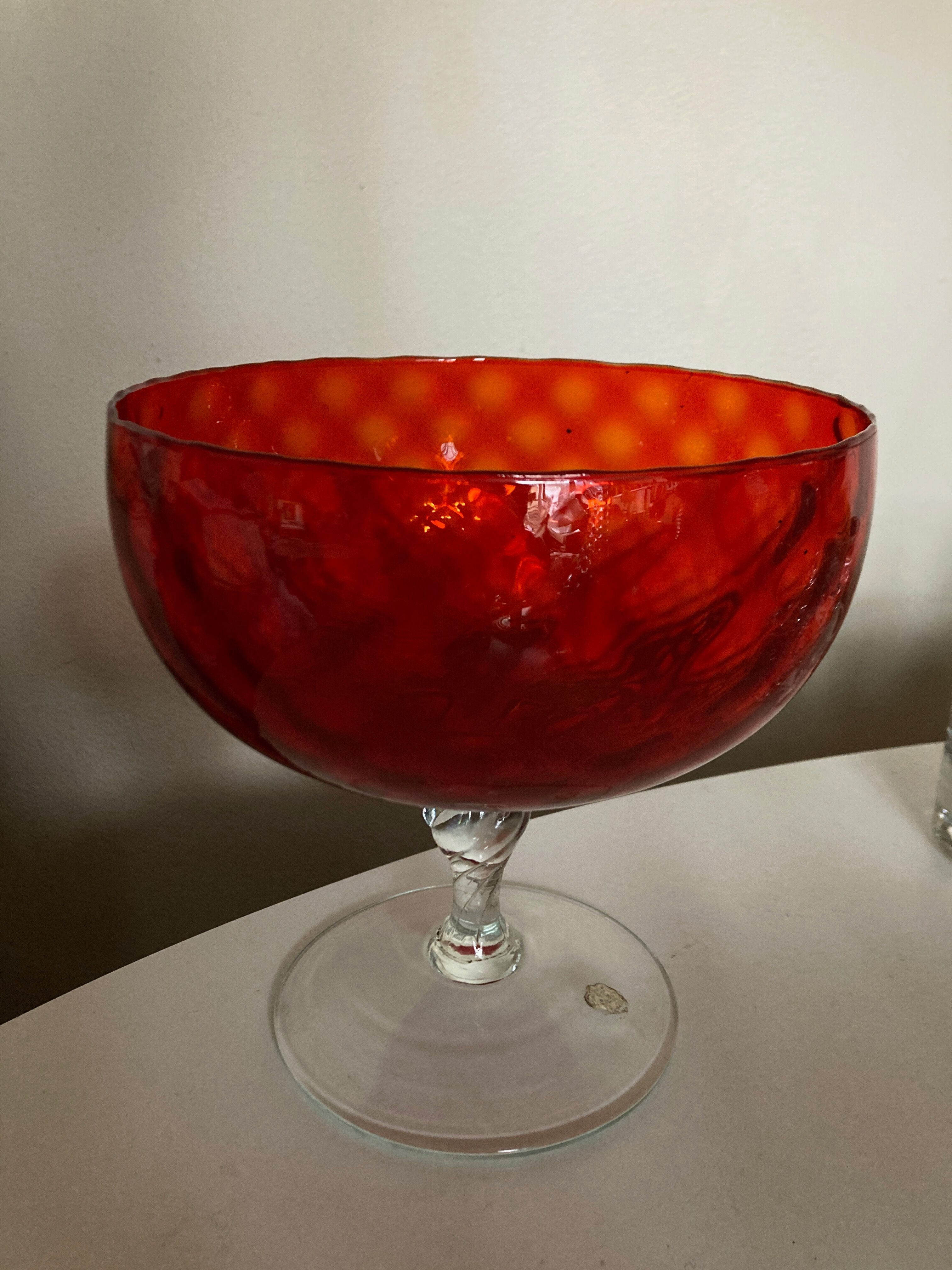 Product Popup Noel 22 Coupe Empoli XXL in red ringing crystal