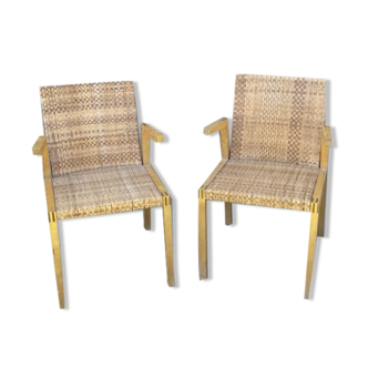 Pair of armchairs