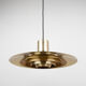 Danish pendant lamp P376 by Fabricius and Kastholm, Nordisk Solar, 1964