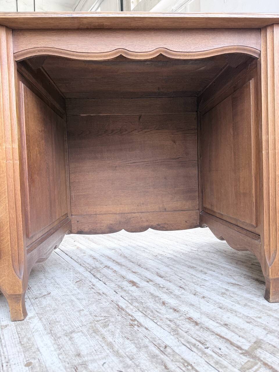 Oak desk or counter 1960