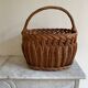 Panier osier ovale
