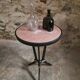 Table bistrot art déco française avec plateau Rex bakélite – c.1930–1940