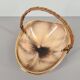Iridescent ceramic cup or basket / signed / 50s / mid-century / vintage / xxth century