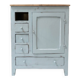Small blue Parisian buffet