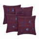 Set of 4 vintage kilim cushion covers 48x51 cm