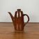 Théière, cafetière en céramique, finition "léopard", 1960-70