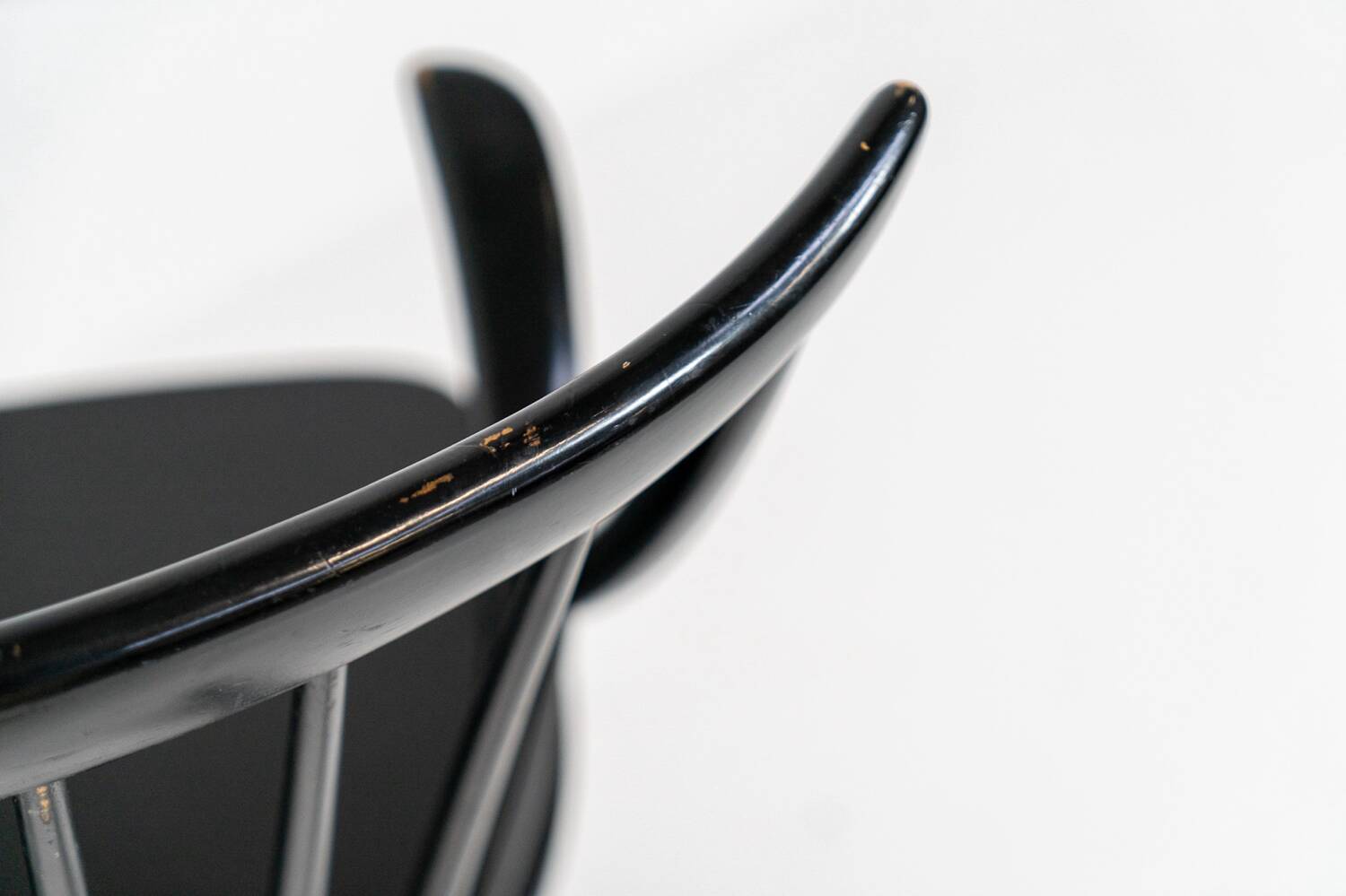 Rocking chair « IW3 » d'Illum Wikkelsø pour Niels Eilersen (Danemark, années 1950).