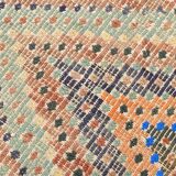2x8 Colorful Soft Color Kilim Runner Rug, 73x255Cm SK 33035
