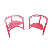 Paire de chaises pour enfant évolutive design par Karin Mobring