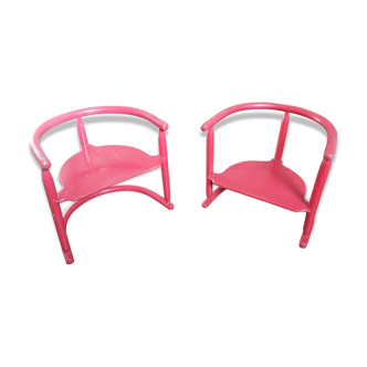 Paire de chaises pour enfant évolutive design par Karin Mobring