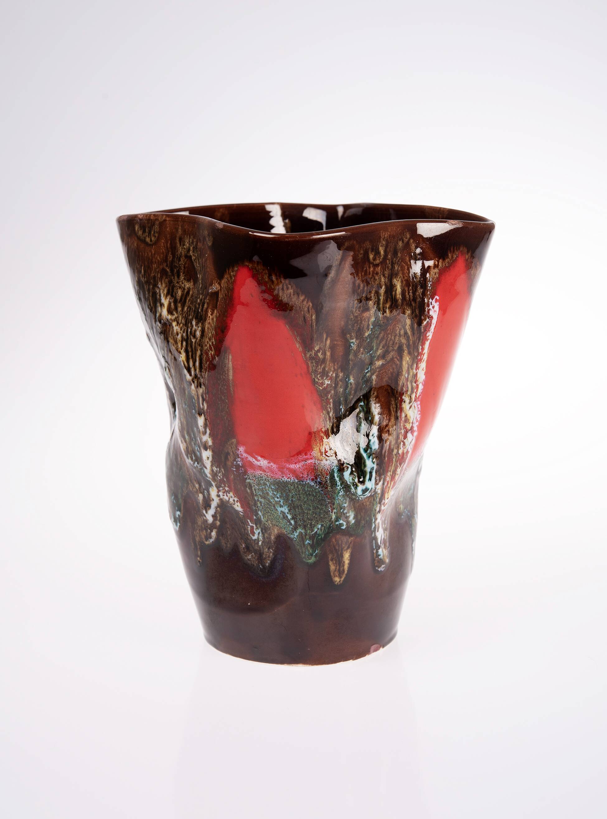 Vase en terre cuite, original de vallauris
