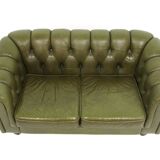 Vintage leather sofa, Sweden, 1990s