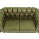 Vintage leather sofa, Sweden, 1990s