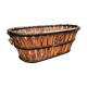 Antique wooden basket