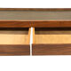 Méridienne vintage mid century en teck