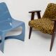 Chaise Mid Century Bleu Cado, Steen Østergaard, Europe, 1960s
