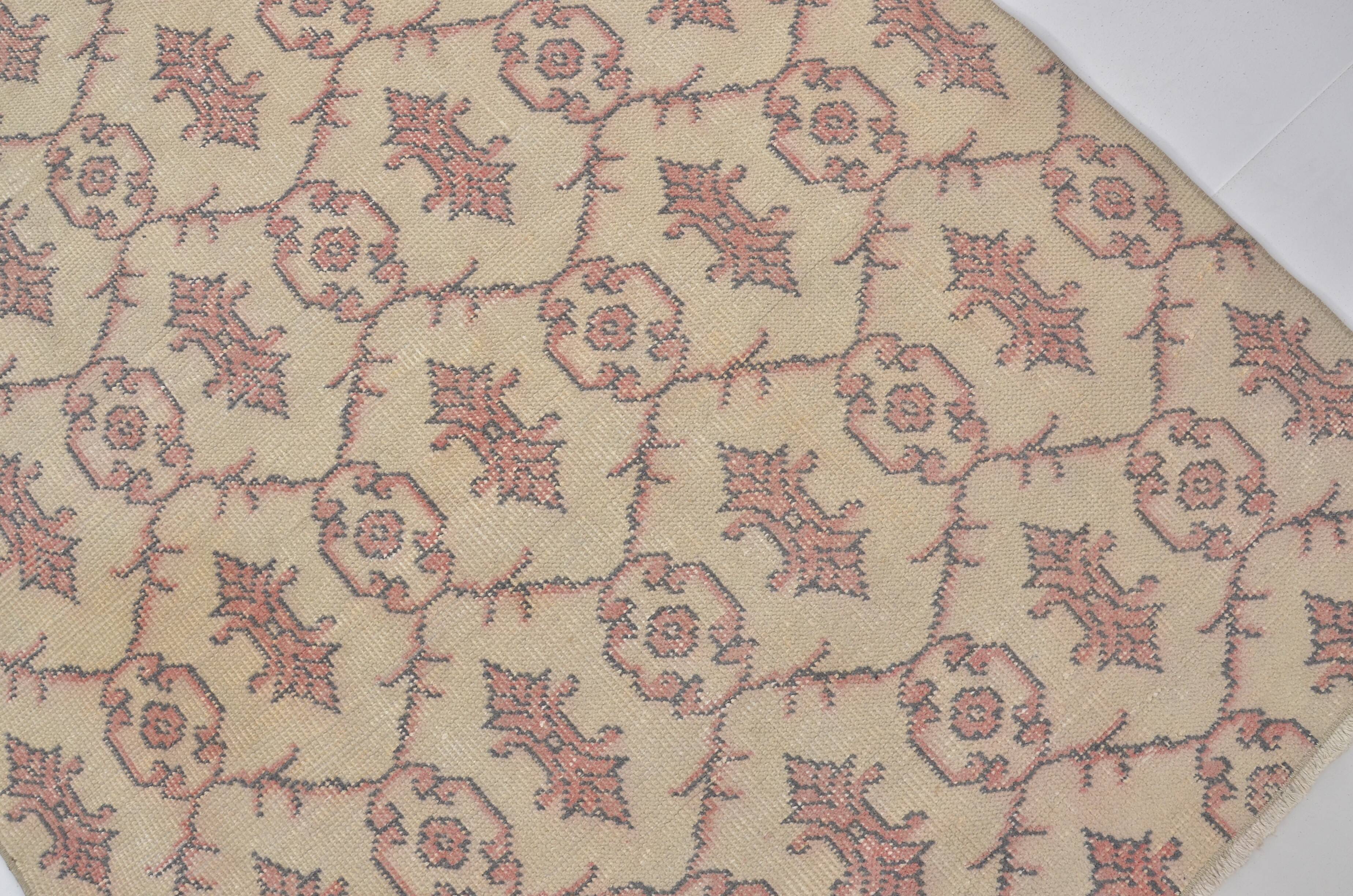 Oushak Geometric Anatolian Carpet sku 860