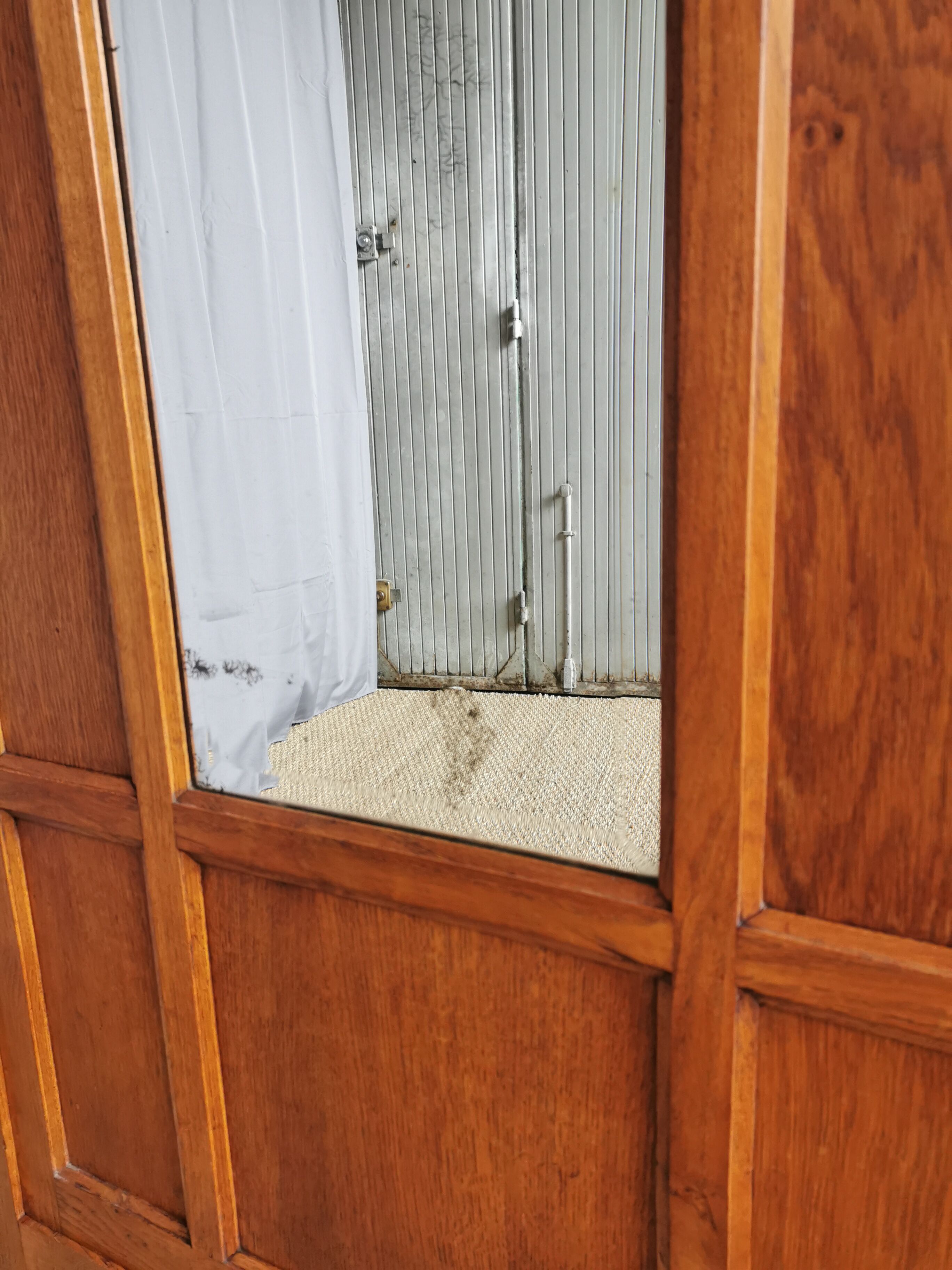 Parisian wardrobe glass door