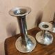 Set of 4 candlesticks "Luise" by Günther Lambert silver-plated metal