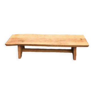 Wood bench
