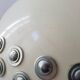 Exceptional plexiglas & plaster ball lamp house arlus 1970 space age 7