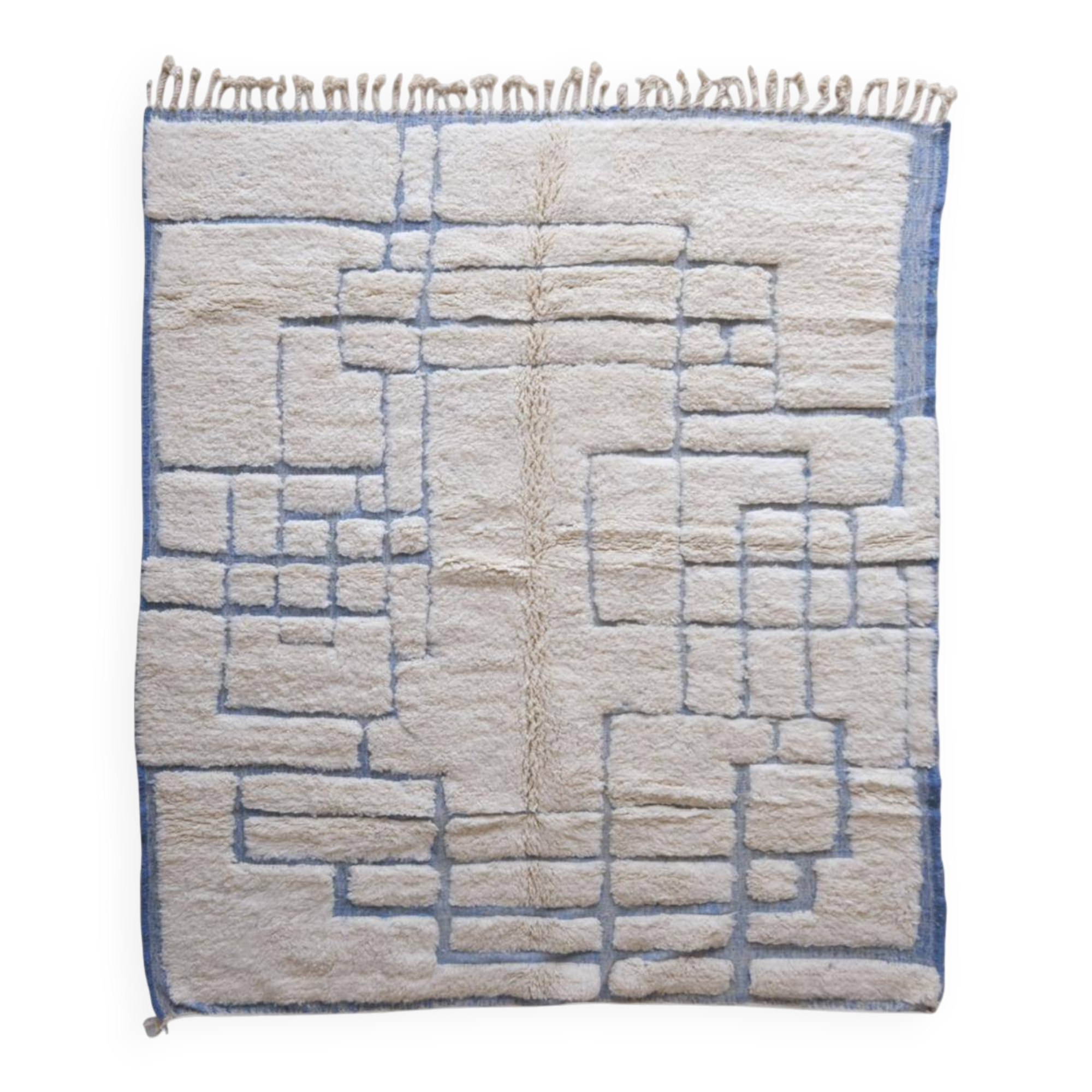 Tapis Beni Ouarain Moderne - 221x274
