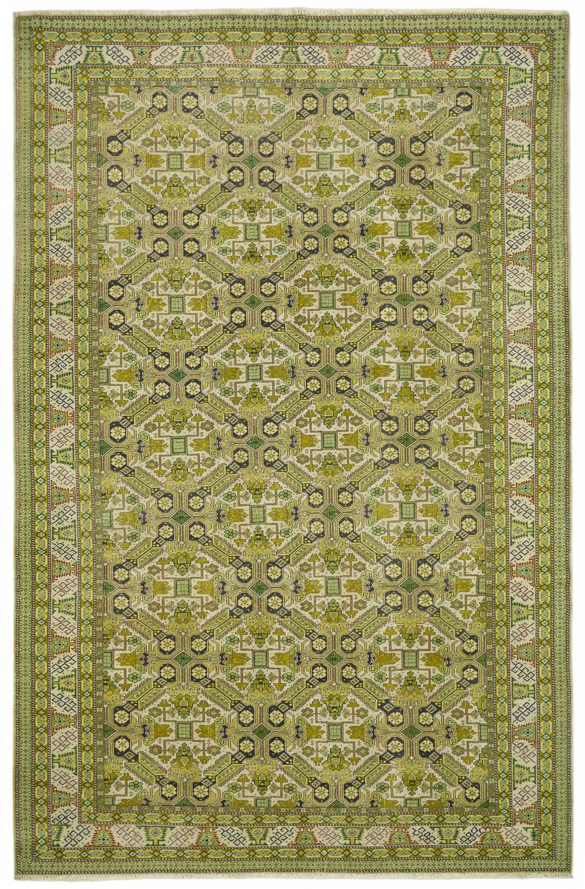 Turkish Wool Vintage Kayseri Rug 200 cm x 306 cm