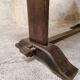 Massive wooden refectory table 1950
