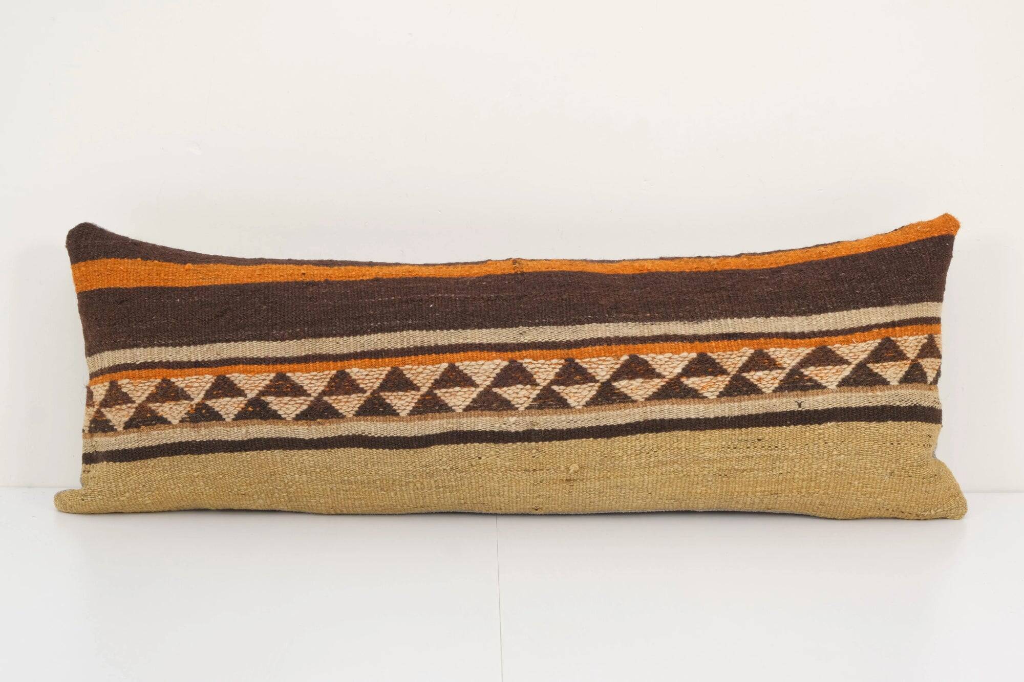 Vintage kilim cushion cover 86x30 cm