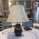 1950 LAMPE SCULPTURE MODERNISTE BRUTALIST RUSTIQUE MODERNE ART POPULAIRE