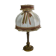 Louis XV style carved gilded wooden table lamp