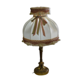 Louis XV style carved gilded wooden table lamp
