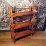 Vintage foldable bookseller shelf