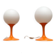 Mid-century Swiss table lamps by E.R. Nele for Temde, set of 2