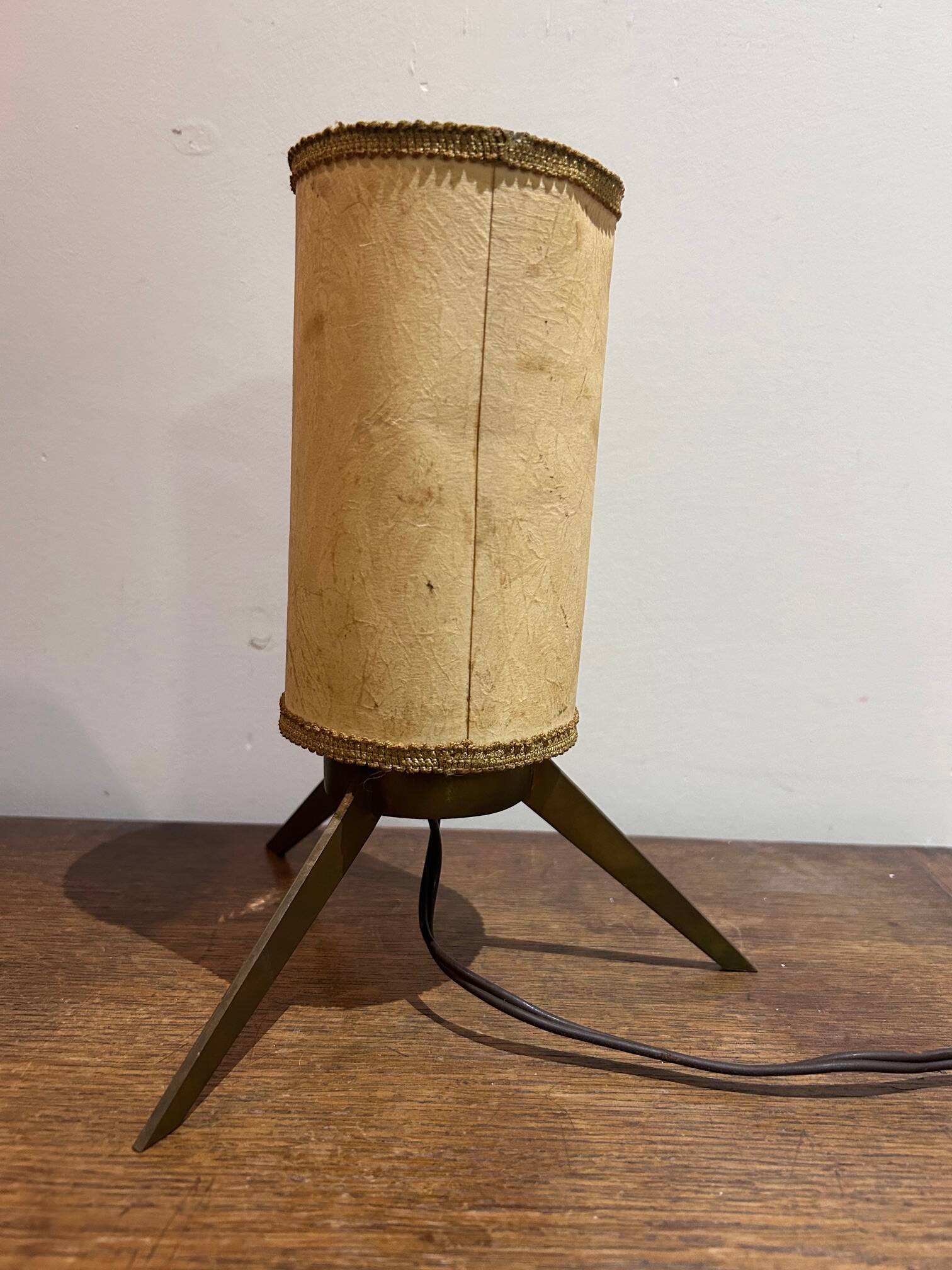 brass lamp 1950