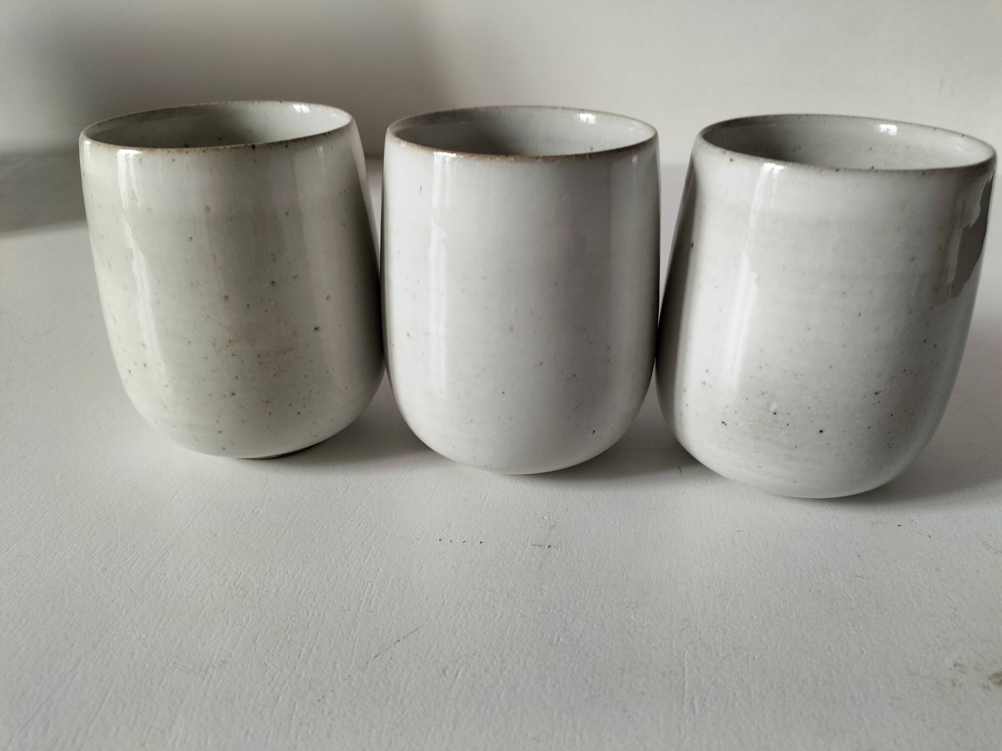 Rio stoneware cups Atelier Hurtault Puisaye