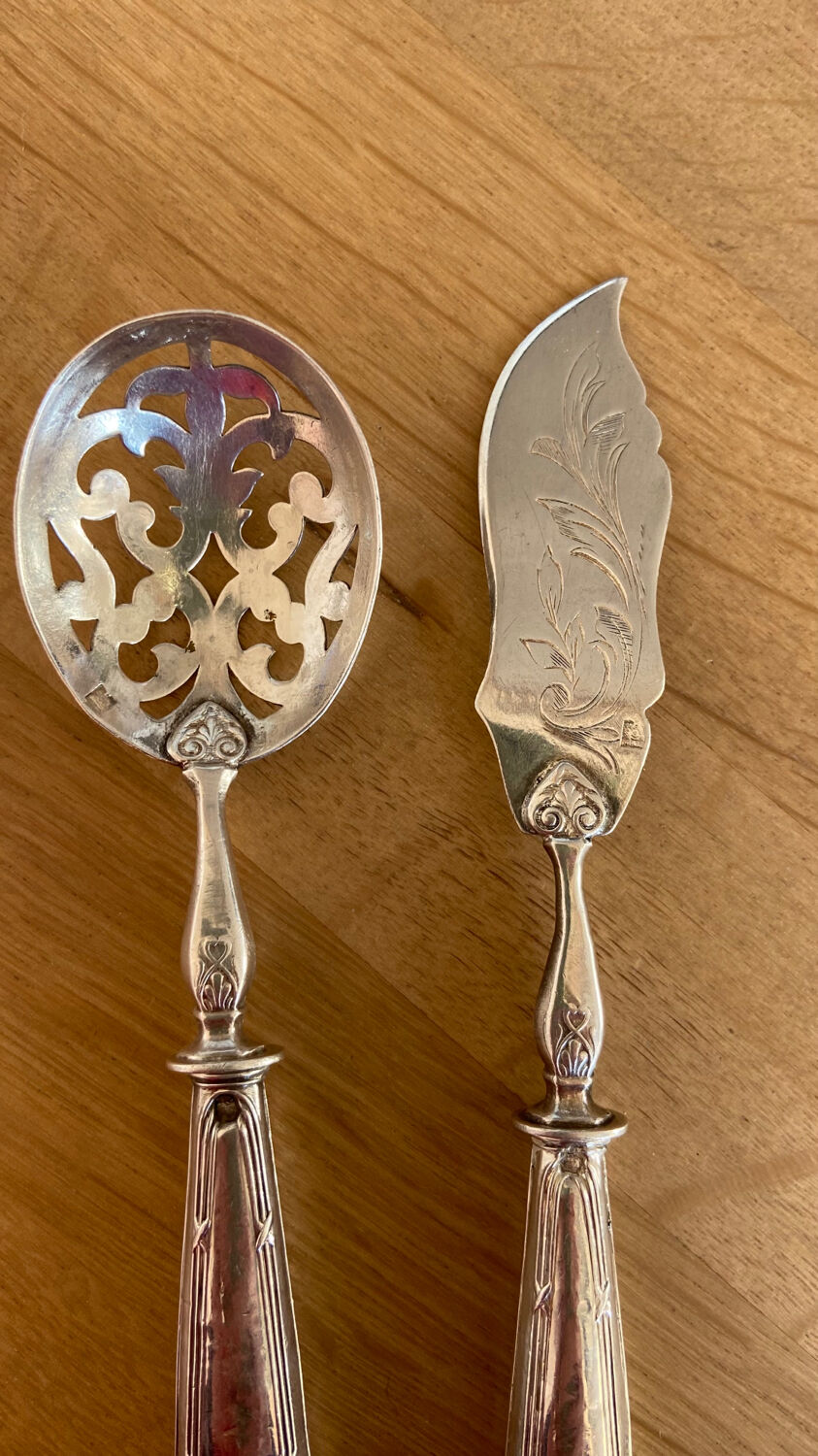 Appetizer cutlery / silver sweetness