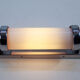 Functionalist chrome wall lamp, 1930s