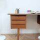 Vintage Danish teak desk