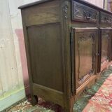 Louis XV style sideboard in solid oak