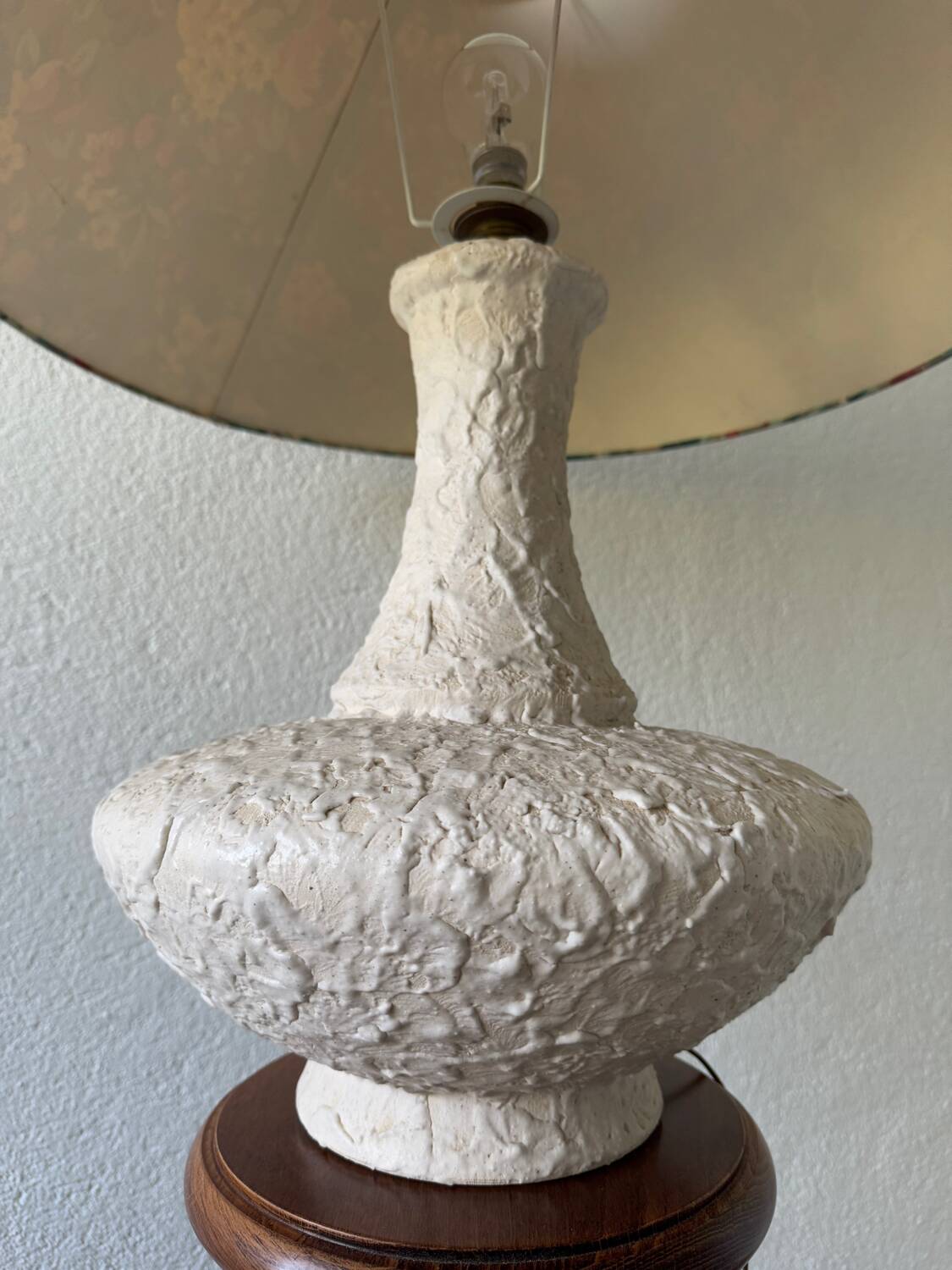 Large ceramic lamp from the 60s