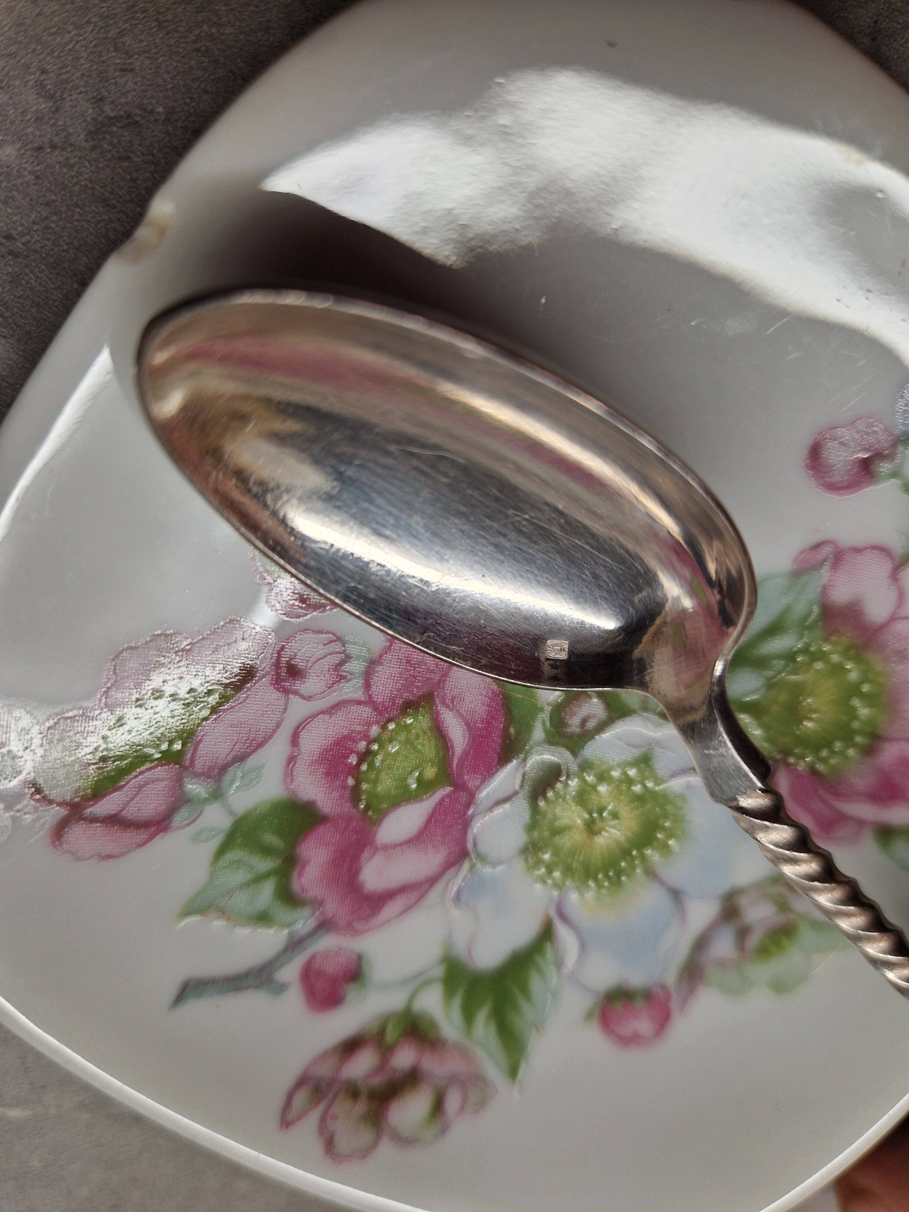 12 petites cuillères Christofle Marly métal argenté modèle mascaron