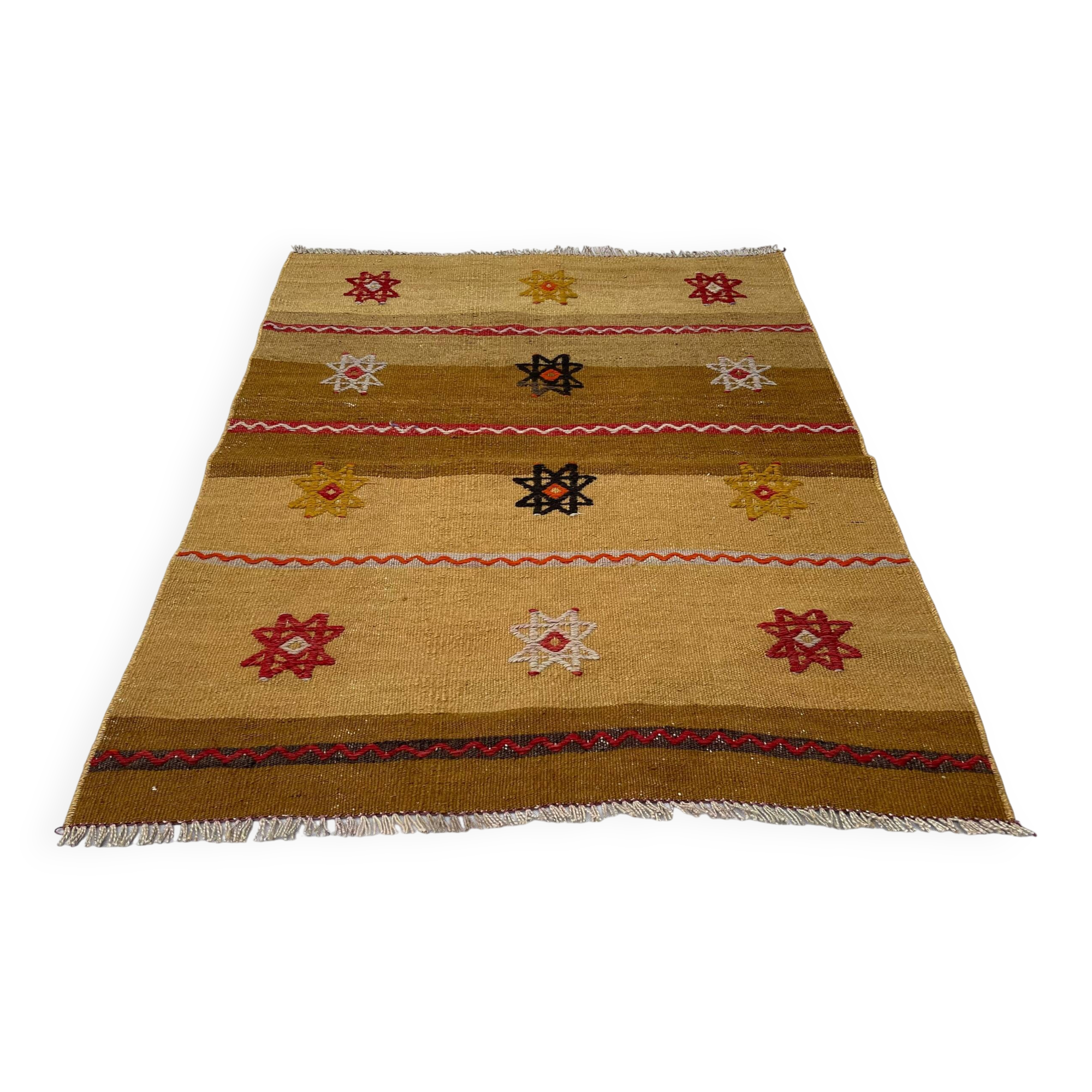 Tapis kilim turc vintage, 114 x 82 cm