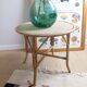 Vintage rattan table 50 years 60 for children