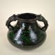 Spanish pottery vase with two handles