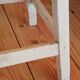 Vintage kitchen stool with handle