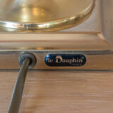 Marble and gold lamp