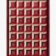 Dante rug, hand-tufted wool, carmine red, 170 x 240 cm - Rugier