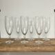 6 Vintage Twisted Flutes France